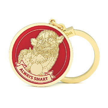 Lucky Fu Dog “Always Smart” Amulet