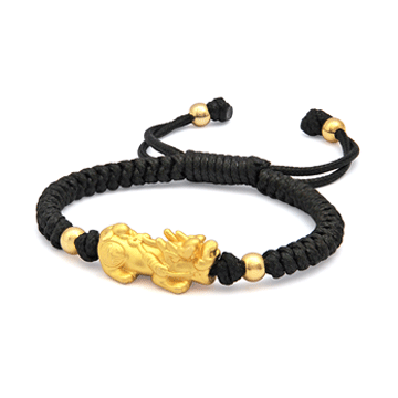 Pi Yao Charm Bracelet (Black)