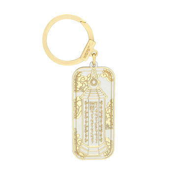 Heart Sutra Pagoda Keychain